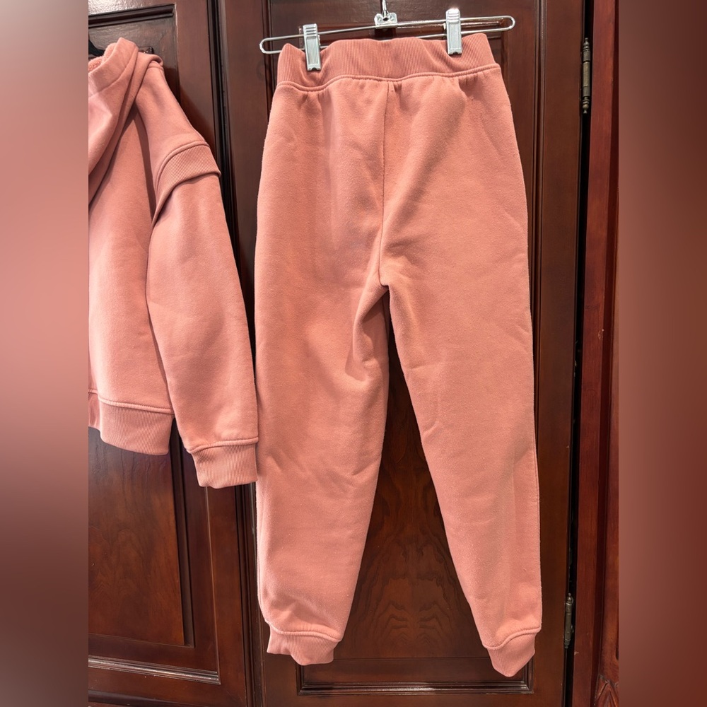 DKNY Kids Coral Sweatpants & Hoodie Set - Picture 8 of 10
